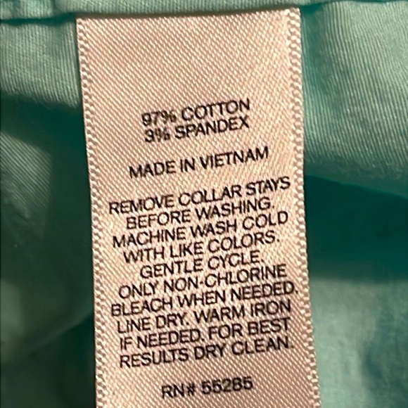 🌹EXPRESS 1MX FITTED BUTTON DOWN SHIRT - Picture 5 of 5